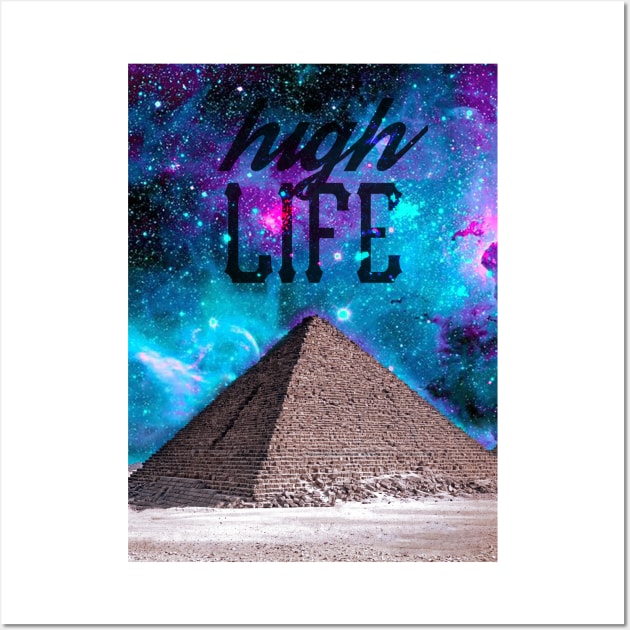 High Life Pyramid Wall Art by shanin666